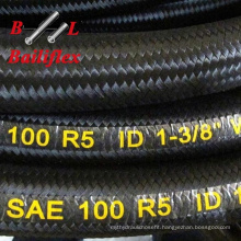 wire braid Textile cover hydraulic hose SAE 100 R5